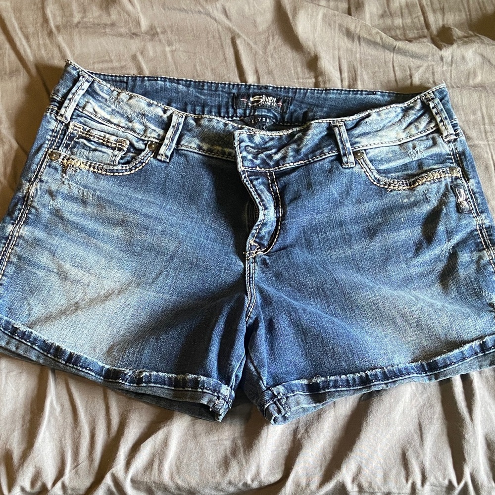 Silver Jeans Classic Blue Jean Shorts